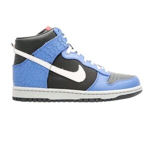 Nike Dunk High Premium 'Black Blue' 317892-001